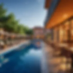 Strategic location for a hotel