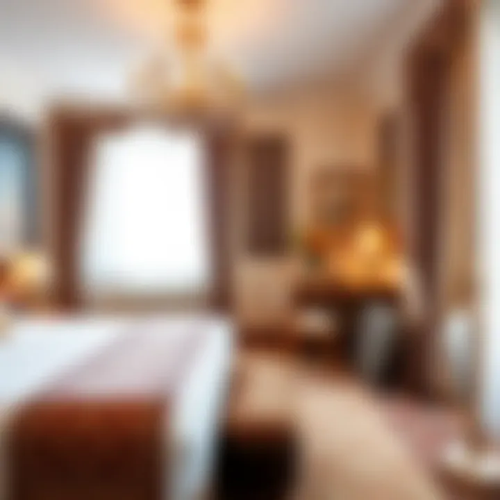 Luxurious room interior at Hotel Tver with elegant decor