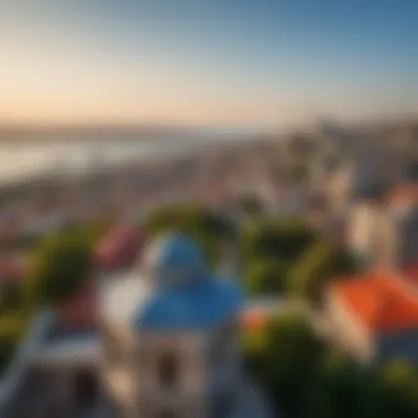 Exploring Istanbul's Historical Landscape Scenic view of Istanbul showcasing its rich history