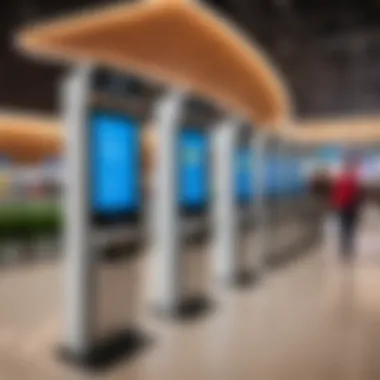 Digital check-in kiosks enhancing passenger experience at Istanbul Airport