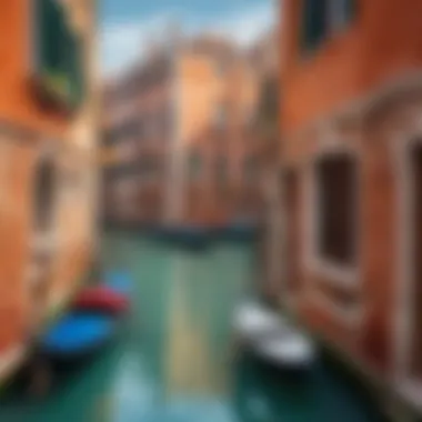 Historic architecture in Venice with tranquil canals