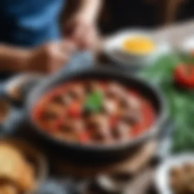Exploring Culinary Heritage Traditional culinary dish showcasing cultural heritage