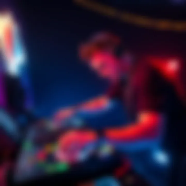 Live DJ performance at Kalimera Club