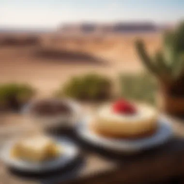 A historical setting showcasing the cultural significance of the dessert