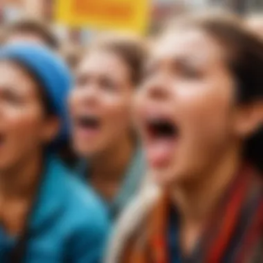 Cultural Expressions of Shouting Diverse expressions of shouting in different cultures