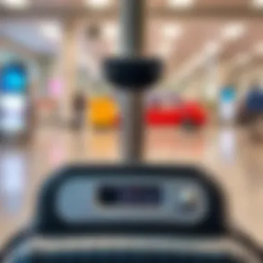 Checking Luggage Weight Weight scale displaying luggage weight