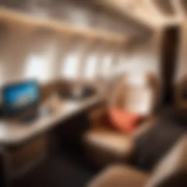 Luxury onboard amenities of Turkish Airlines