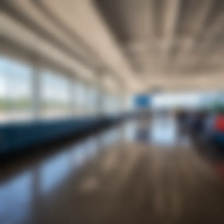 Interior of the Margarita Island Airport terminal