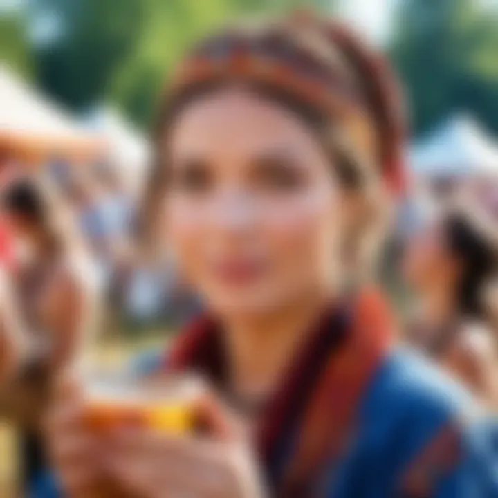 Cultural traditions of hydration at festivals