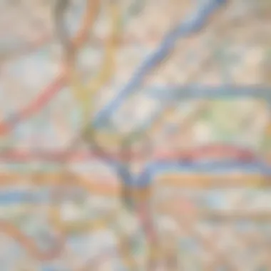 Metro Routes to the Winter Palace A subway map highlighting routes to the Winter Palace.