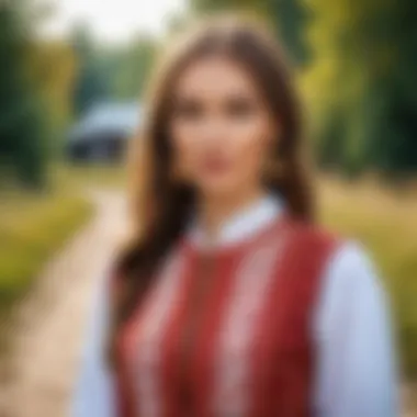 Embrace Modern Trends in Belarusian Apparel Trendy Belarusian outfit reflecting modern fashion trends