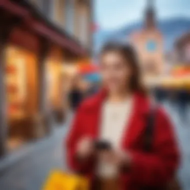 Seamless Shopping: The Future of Retail Customer enjoying a seamless online shopping experience