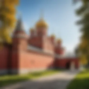 Historical significance of monasteries in Moscow's defense system