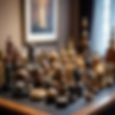 Diverse Artifacts on Display Exhibition hall displaying artifacts related to various belief systems and atheism