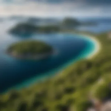 Scenic Overview of Yelagin Island Panoramic view of Yelagin Island