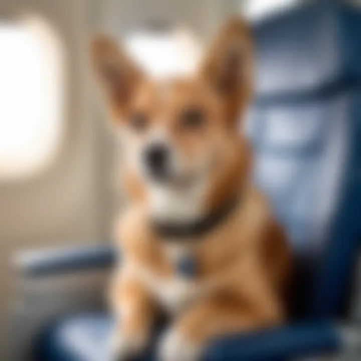 Safety measures for pets during flight