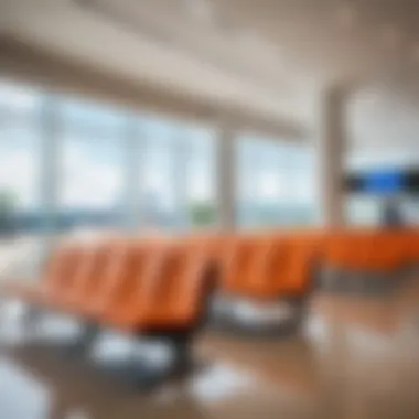 Passenger waiting area at Phuket Airport with comfortable seating