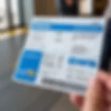 Flight boarding pass for Pobeda Airlines