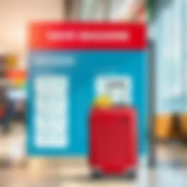 Available Baggage Options Illustration of baggage options available for purchase