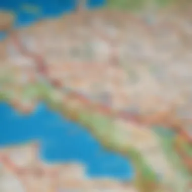 Journey Map from Rome to Milan Map showing the train route from Rome to Milan