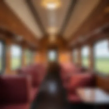 Interior of the Train Interior of a train traveling from Ryazan to Shevtsovo