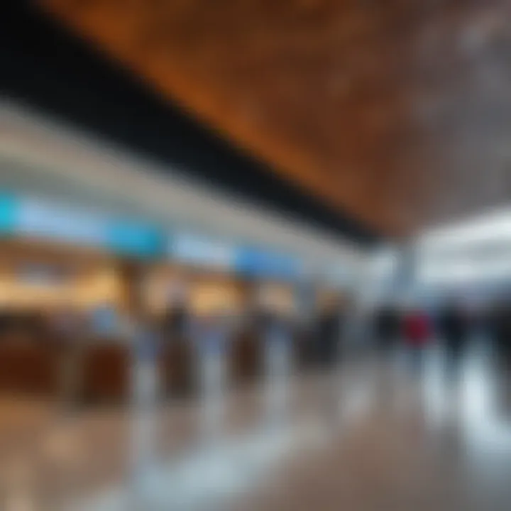 Travelers checking in at Sabiha Gokcen Airport