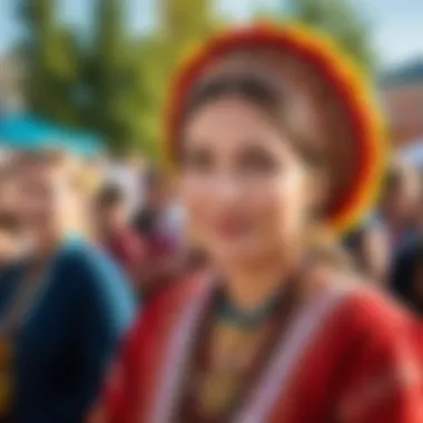 Celebrating Traditions at Samara's Cultural Festival Cultural festival in Samara showcasing local traditions