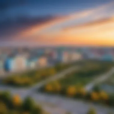 Blend of History and Modernity in Samara Historical landmarks in Samara with modern elements