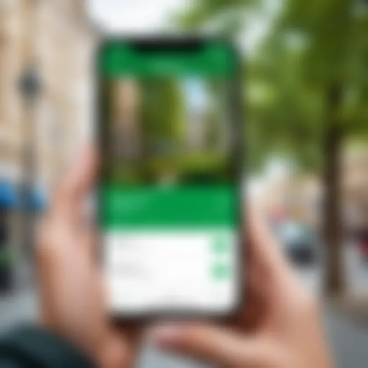 Conceptual image highlighting security features of the Sberbank app