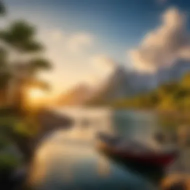 Comprehensive Travel Packages Elegant travel package brochure with stunning visuals