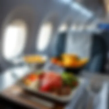 In-Flight Meal Service of SCAT Airlines In-flight meal service on SCAT Airlines