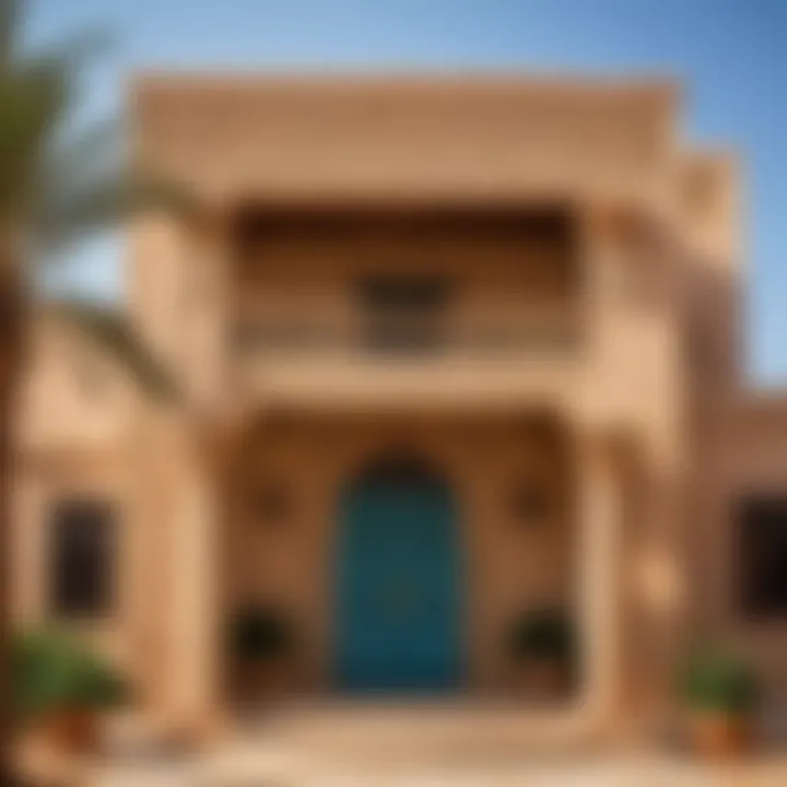 Traditional Egyptian architecture in Sharm El Sheikh