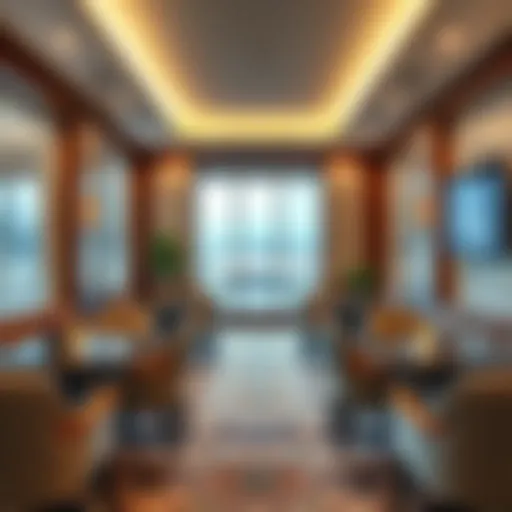 Elegant Smoking Room Design An elegant smoking room design at Sheremetyevo Airport