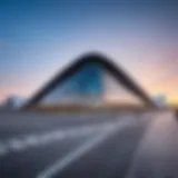 Exterior view of Sheremetyevo Airport showcasing modern architecture