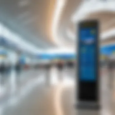 Seamless Navigation Experience User-friendly navigation on the airport portal