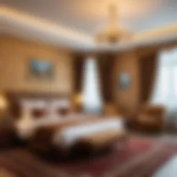 Luxurious room interior at Siberia Hotel