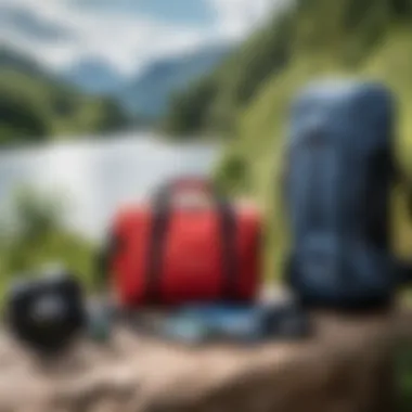Explore Southwind Travel Gear Southwind travel gear showcased in a natural setting