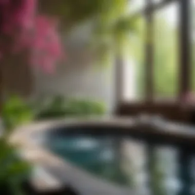 Revitalizing Spring Spa Experiences Vibrant spring spa with blooming flowers and refreshing treatments