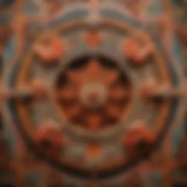 Interconnected Cultural Patterns Intricate patterns symbolizing the interconnectedness of cultures