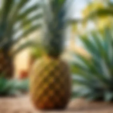 The pineapple symbol used creatively in tourism events