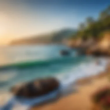 Serenity by the Coast Breathtaking view of a serene coastline