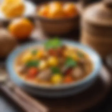 Culinary Delight with Local Flavors An exquisite dish featuring local ingredients