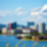 Stunning view of Krasnodar city skyline