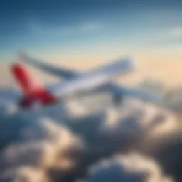 Turkish Airlines aircraft soaring through the sky