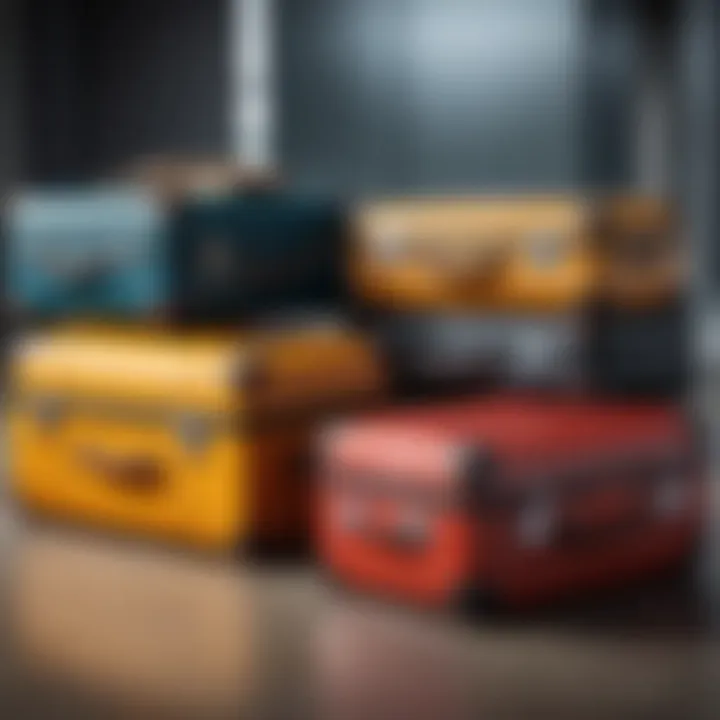 Different baggage categories for passengers