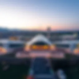 Aerial view of Utapao Airport showcasing modern facilities