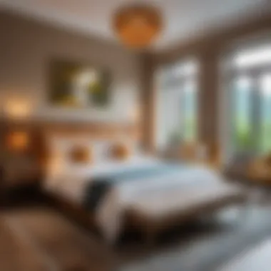 Cozy Boutique Hotel Room Cozy boutique hotel room with unique decor