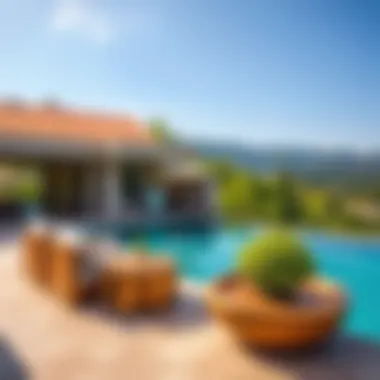 Luxurious amenities available at Vitalia Villa for guests.