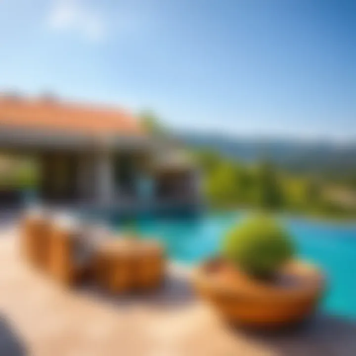 Luxurious amenities available at Vitalia Villa for guests.