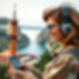 Exploring travel destinations with voice technology